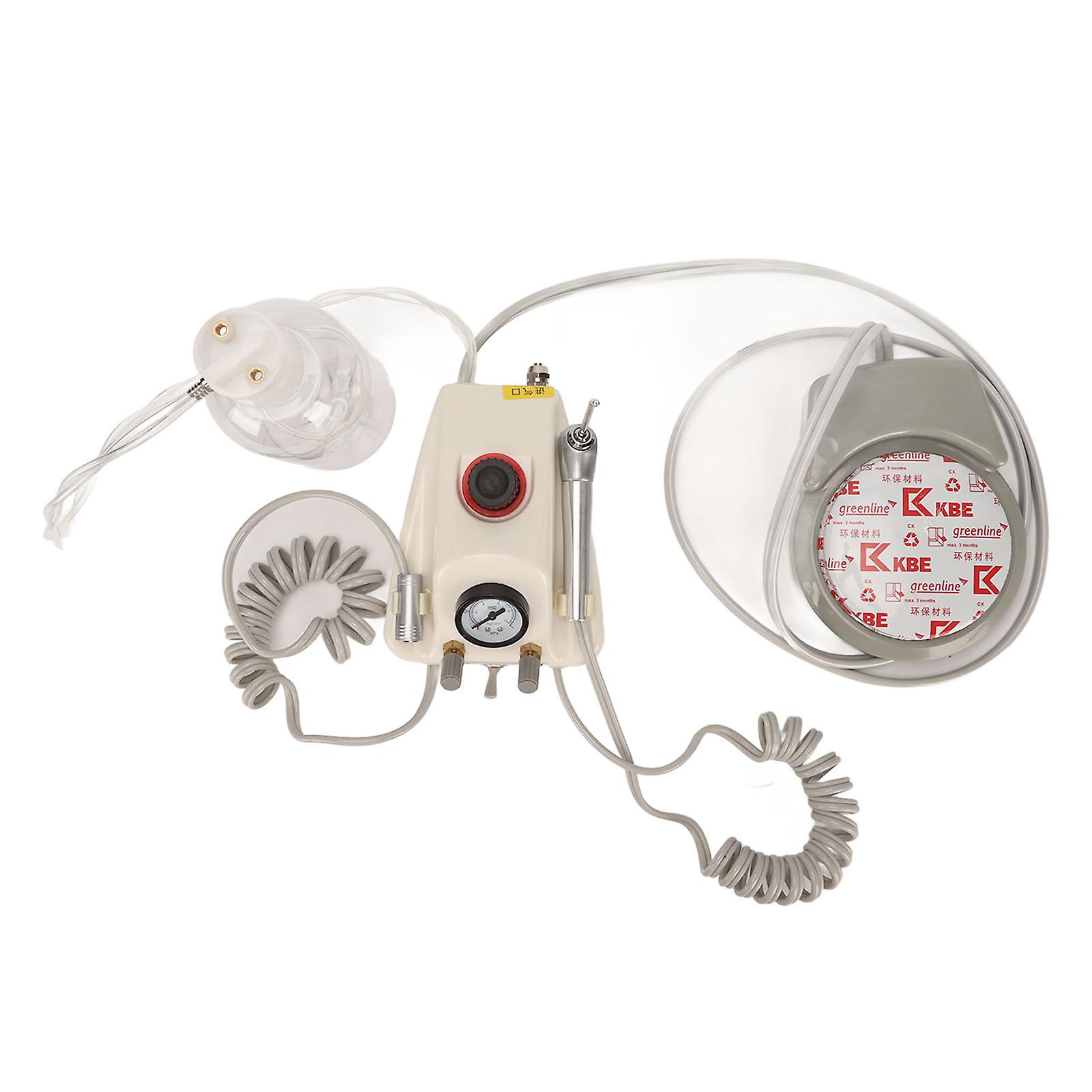 Turbine Unit Stainless Steel 2 Holes 2 Way Gas Control System Portable Turbine Machine Accessory 