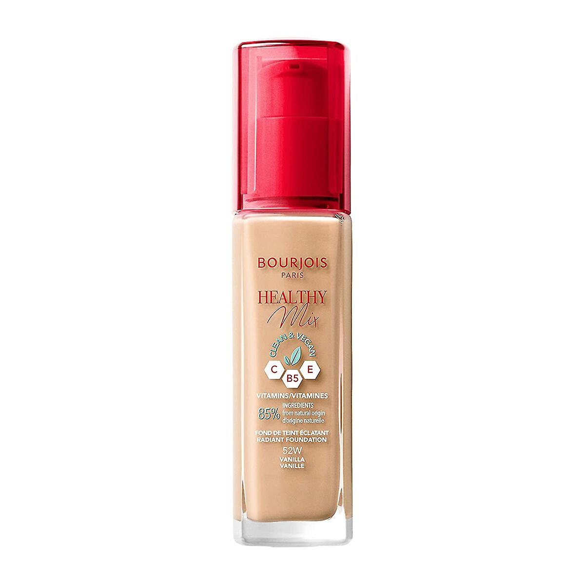Crème Make-up Base Bourjois Healthy Mix 52-vanilla Nº 52-Vanilla 30 ml