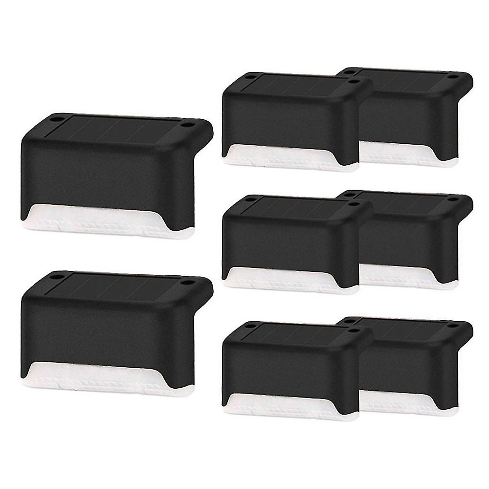 8 Solar LED Deck Lights Outdoor Garden Patio Railing Decks Path Lighting