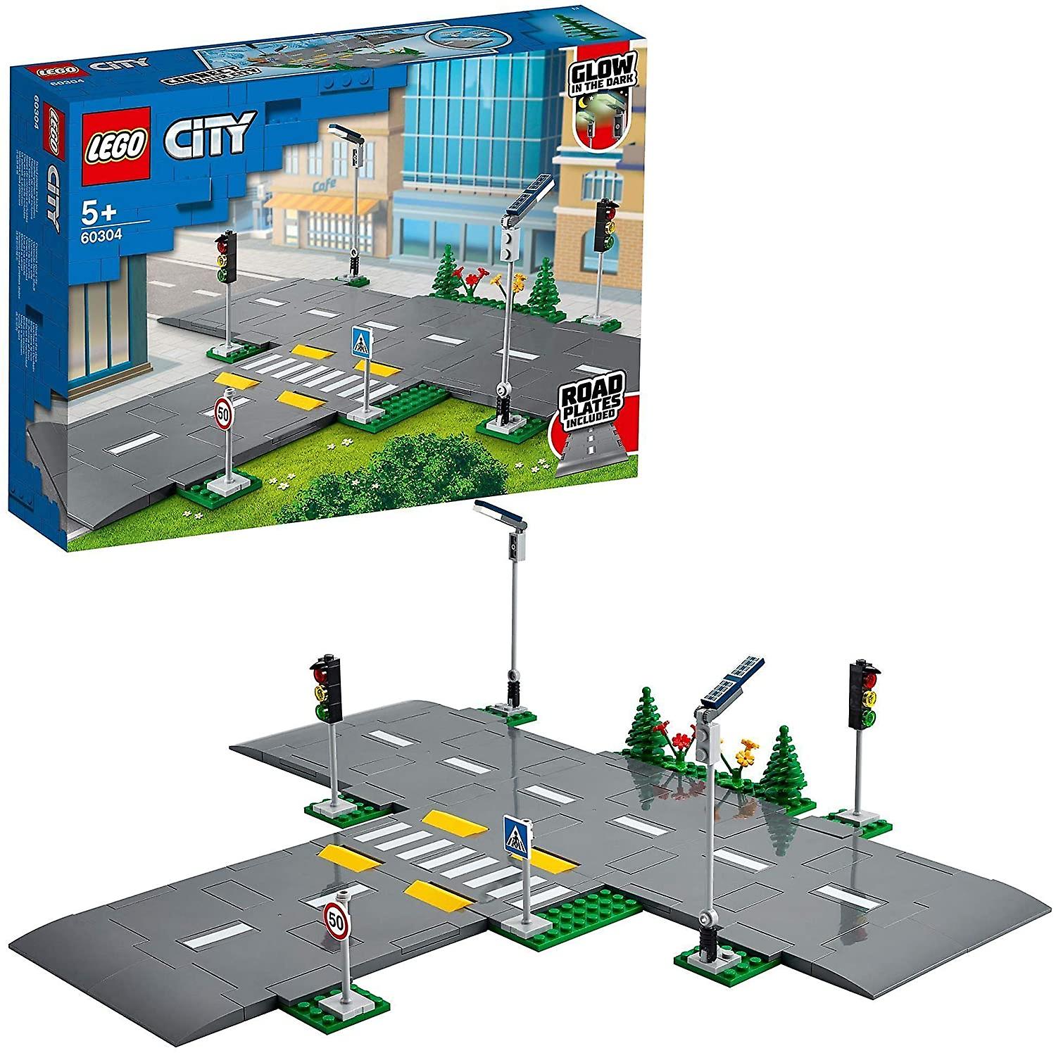 LEGO 60304 City Road Plader