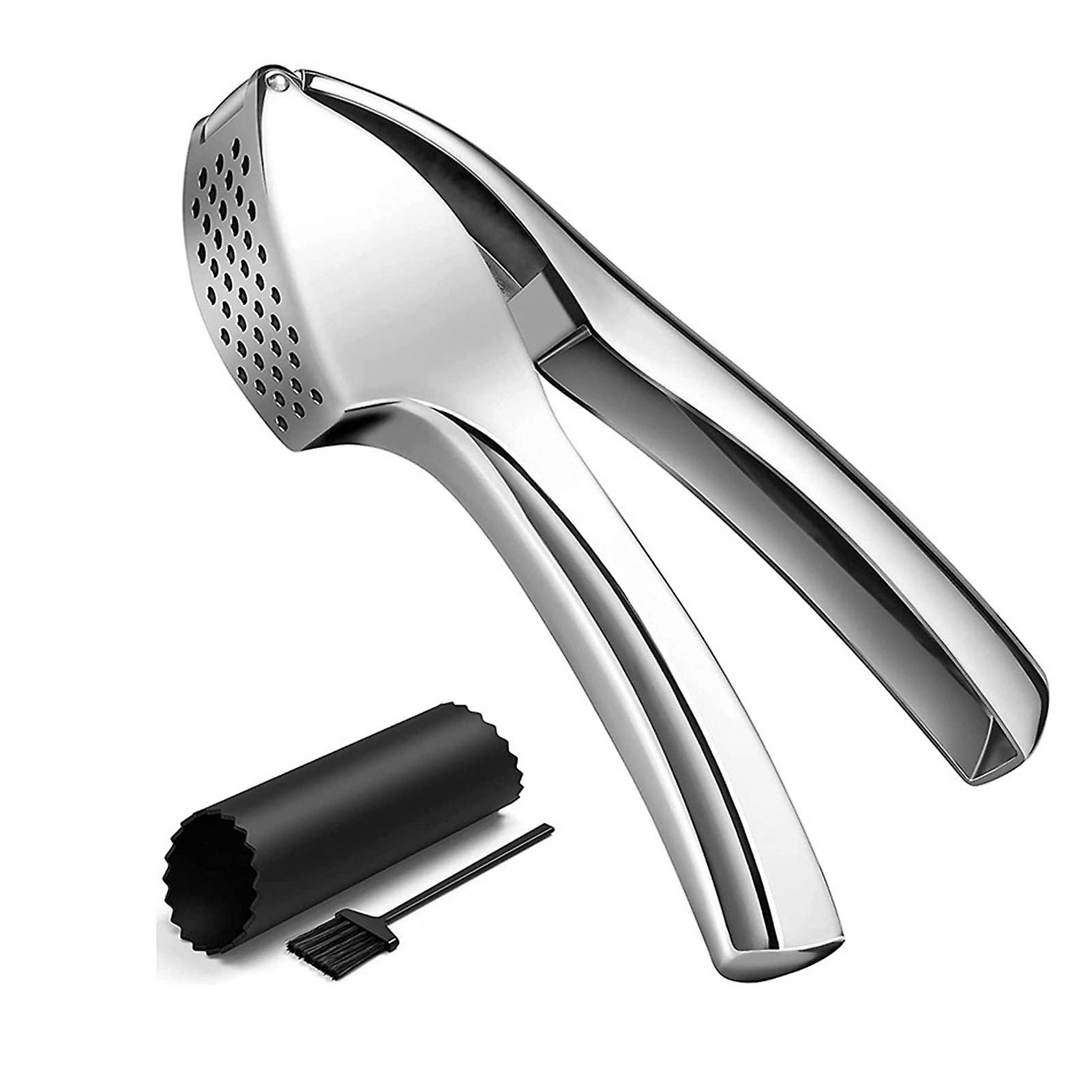 Large Capacity Rustproof Garlic Press Easy Cleaning Garlic Muddler For Chefs