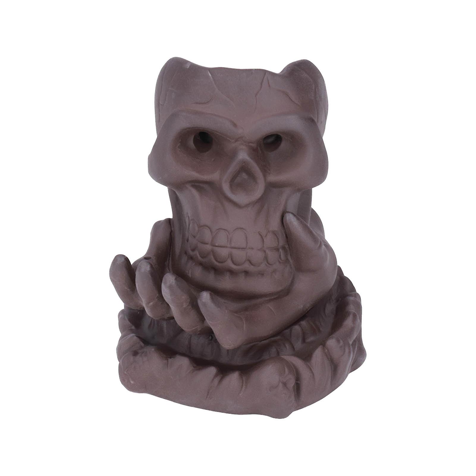 Backflow Incense Burners Multifunctional Beautiful Practical Ceramic Incense Holder Backflow for Bedrooms Offices