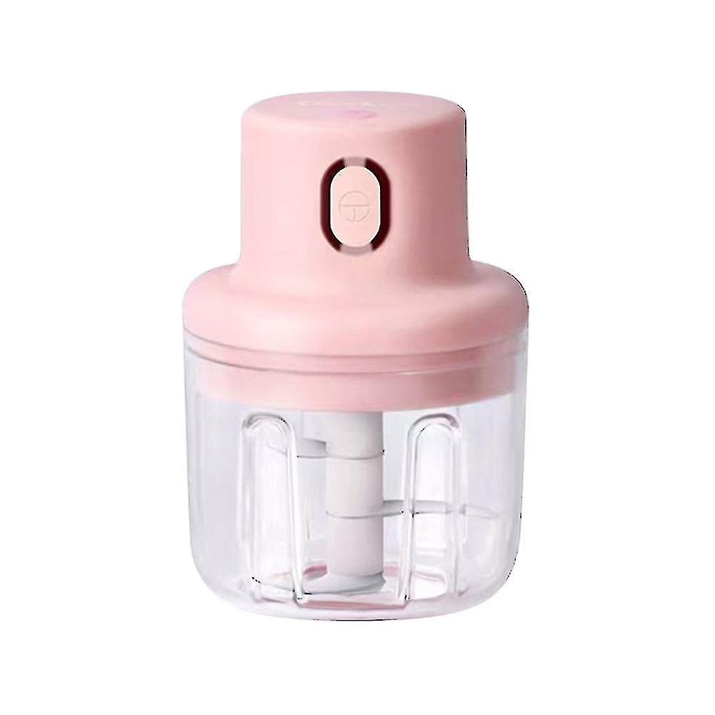 100/250ml Electric Garlic Chopper Vegetable Cutter Slicer Garlic Mud Masher Chopper Cutting Pressing