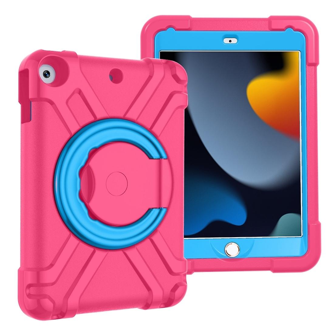 EVA + PC Flat Protective Shell with 360 ° Rotating Bracket For iPad 10.2