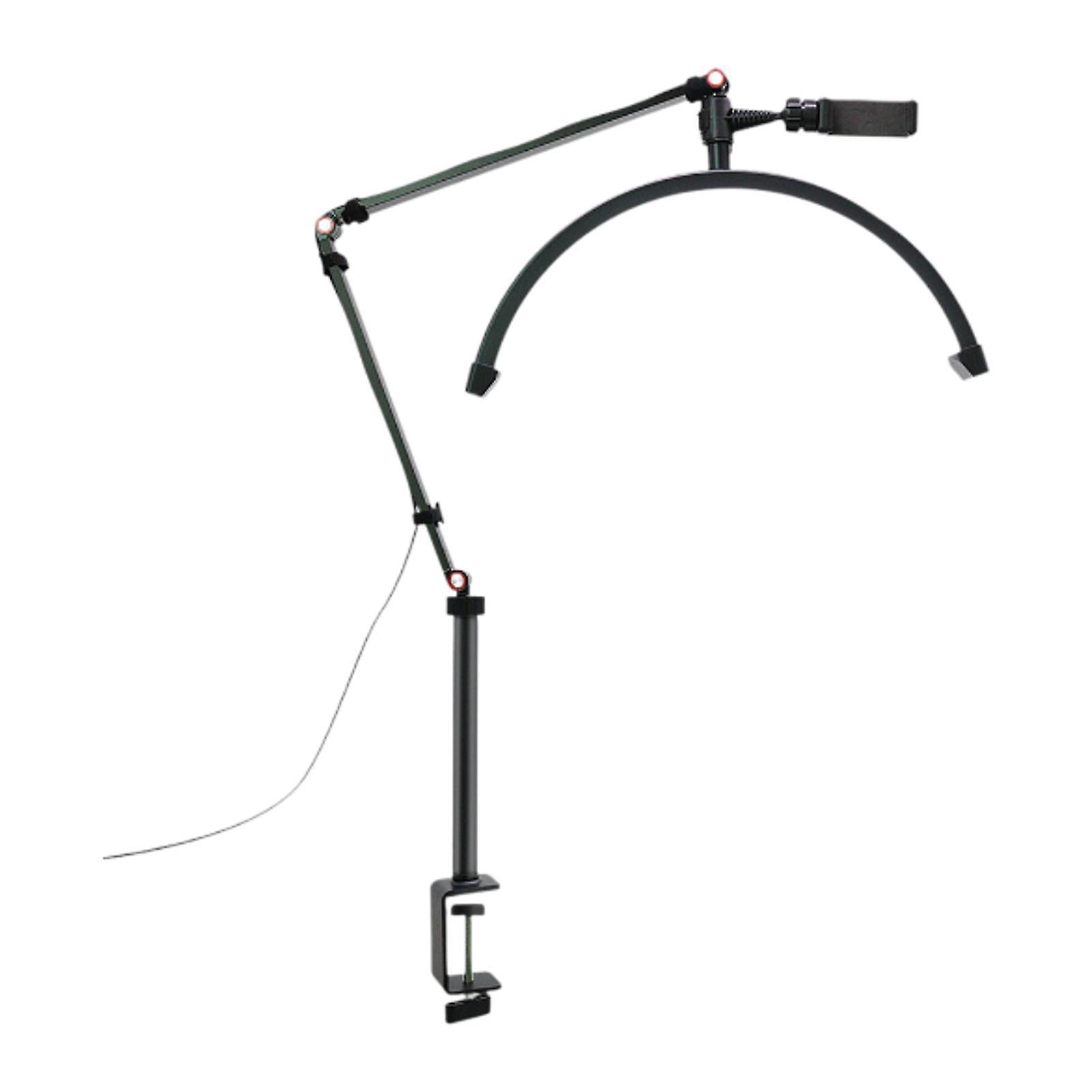 Half Moon Fill Light EU Adattatore Desktop LED Video Light per SPA Salone di bellezza