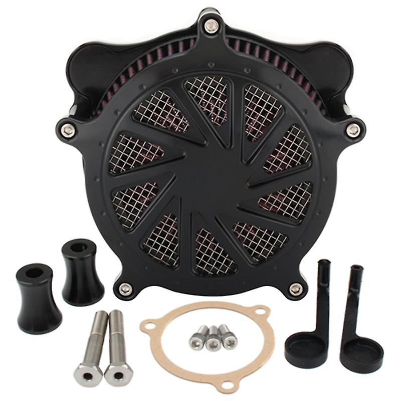 Suitable for Harley Fat Boy Street Baluwei Glide 883 48 Road King modified air filter air filter assembly