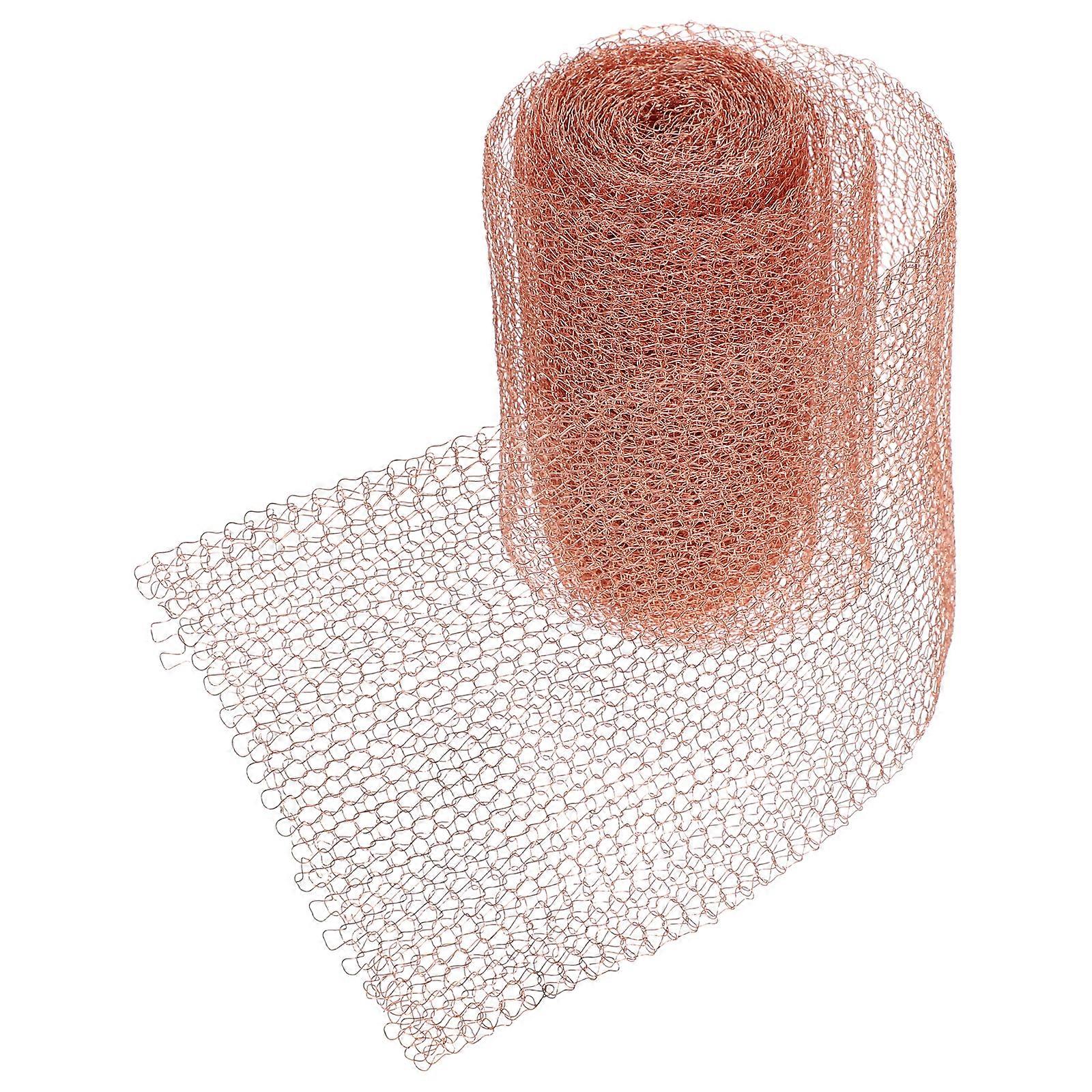 1 Roll of Copper Mesh Knitting Net Blocker Pest Block Rodent Insect Control Mesh