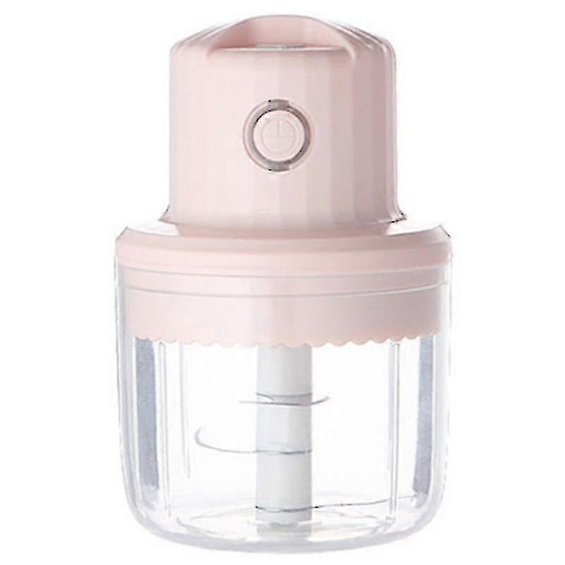 High Quality Electric Garlic Beater Wireless Machine Garlic Puller Pink1pcs
