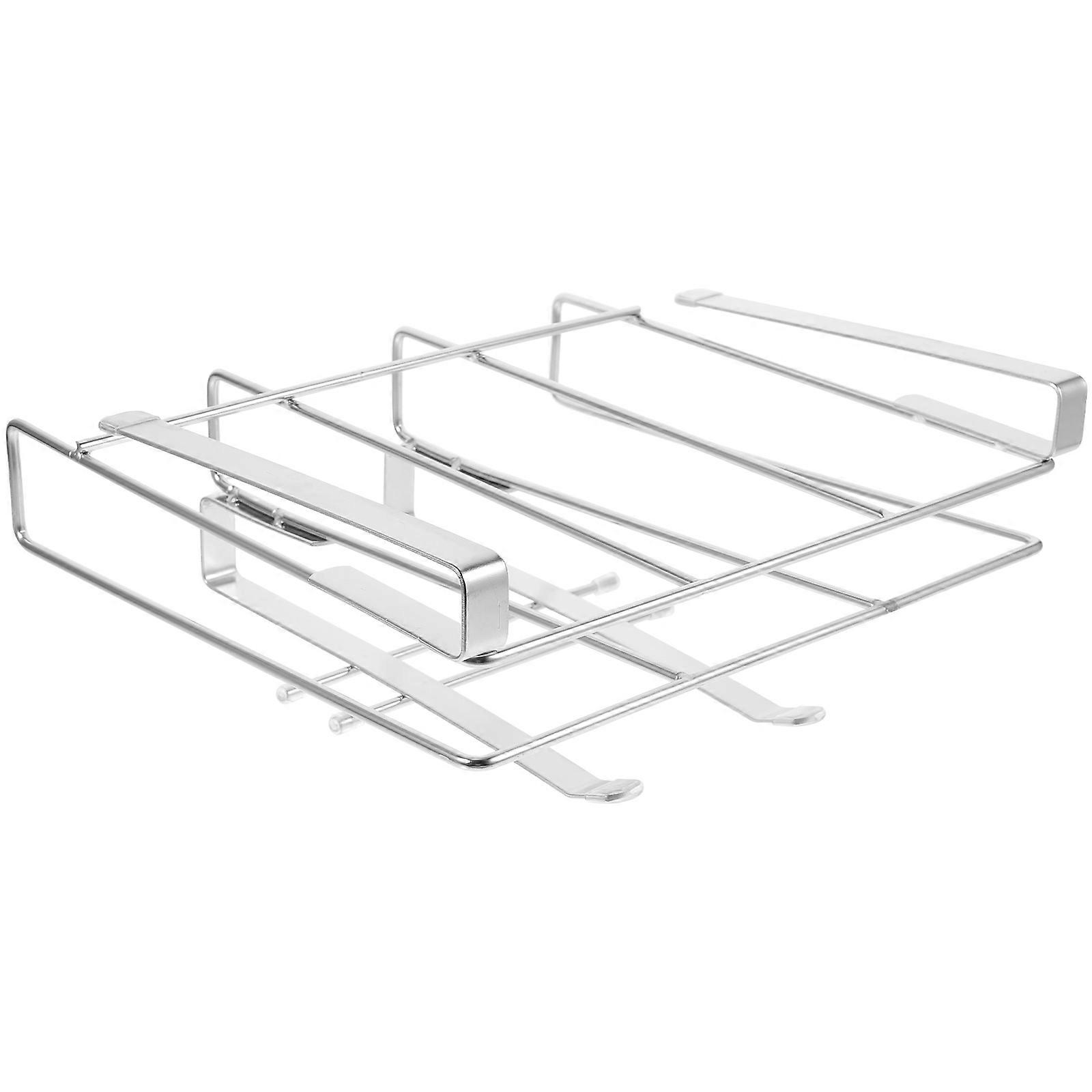 Under Shelf Holder Cabinet Hanging Rack Multi-use Chopping Board Organizer Kitchen Supply