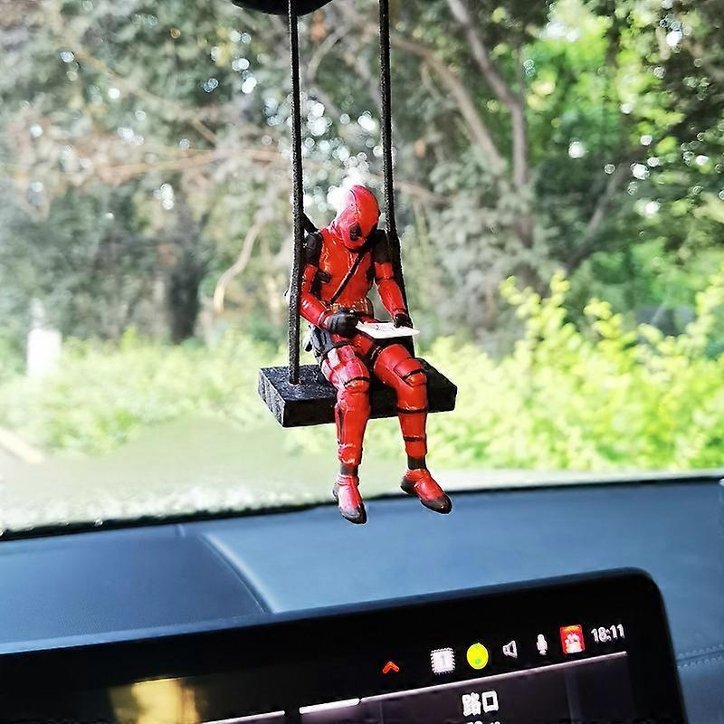 Deadpool-autotarvikkeet, auton taustapeilin ripustustarvikkeet
