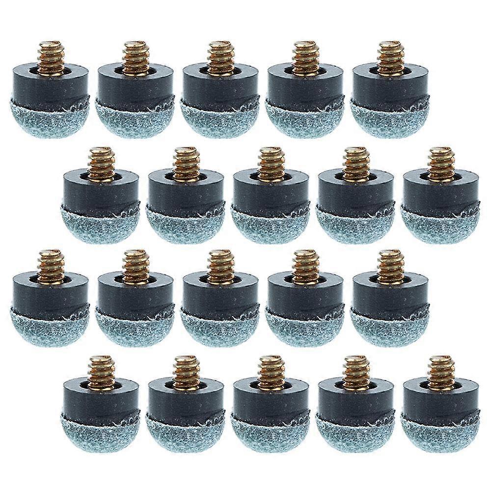 20 Pcs Pool Cue Tip Replacement Tips Stick Swimming Accessories Billiard Accessory Table Portable