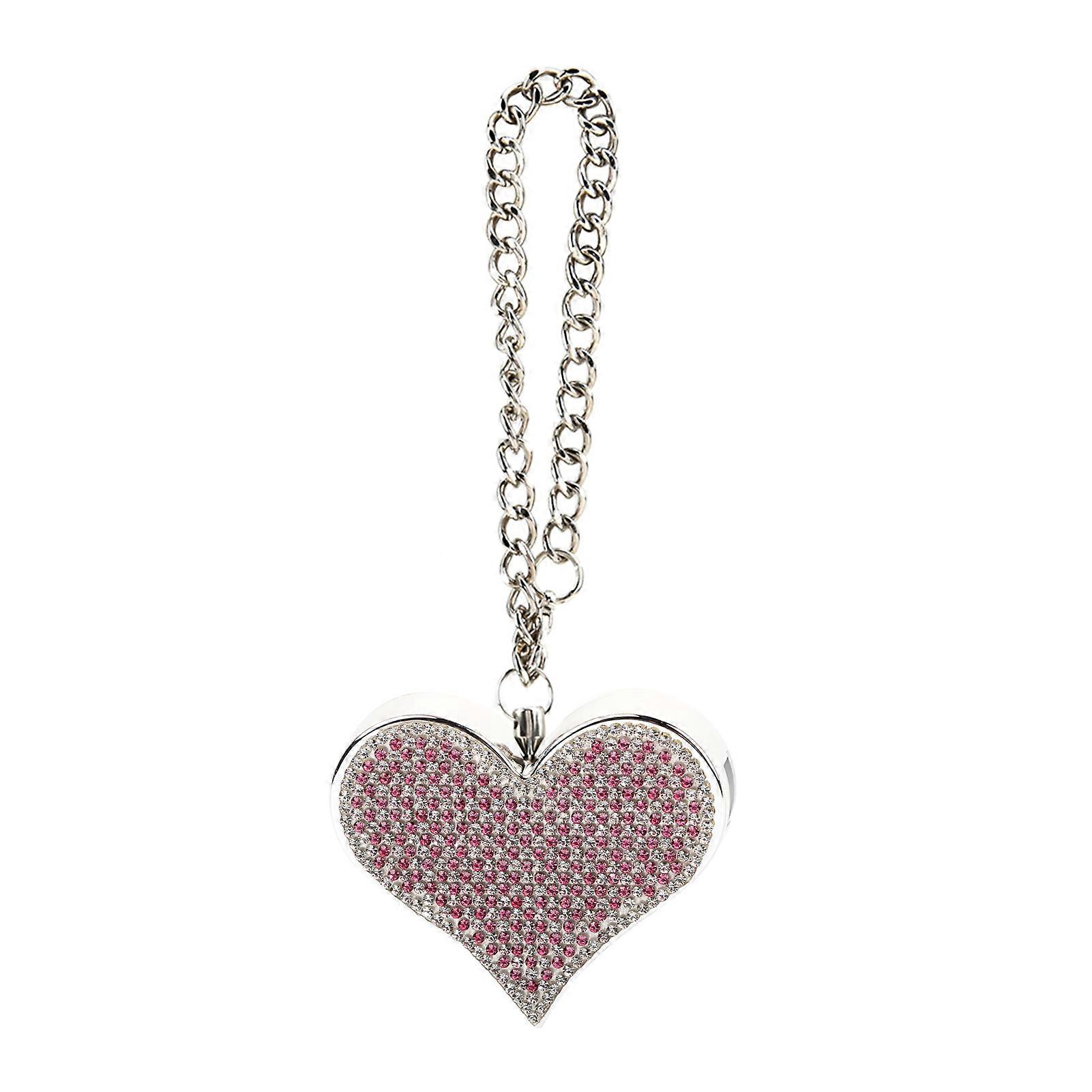Self Defense Alarm Heart Shape Security Protect Personal Alert(Silver)