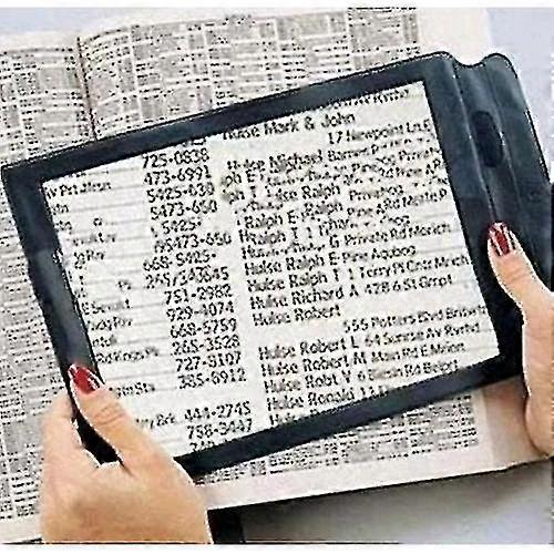 3x Ultra-thin Reading Magnifier Reading Aid