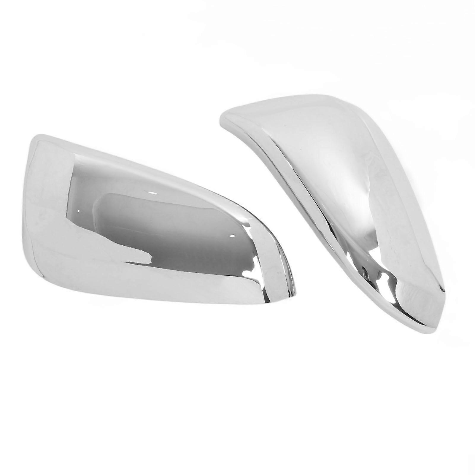 Exterior Rear View Mirror Cover Protector Adhesive Electroplating Style Replacement for HILUX REVO AN120 AN130 2015-