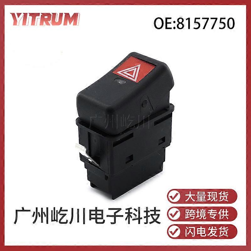 8157750 is suitable for Volvo truck hazard warning light double flash emergency light switch alarm light button switch