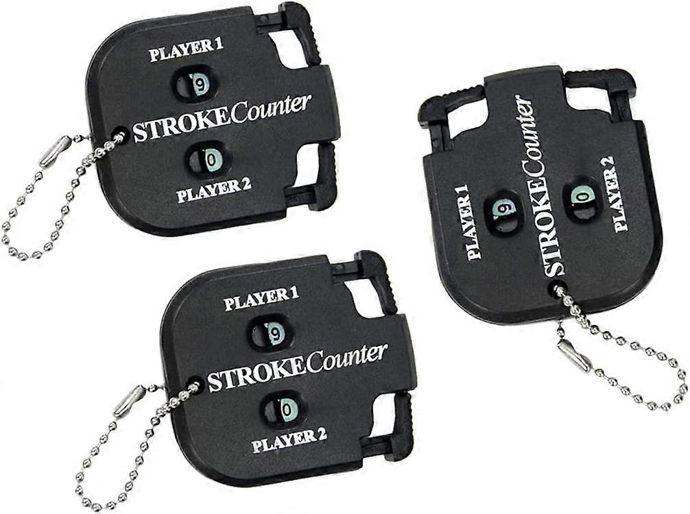 3 stuks Golf Score Counter, Golf Hit Counter, Stroke Counter, Score Counter