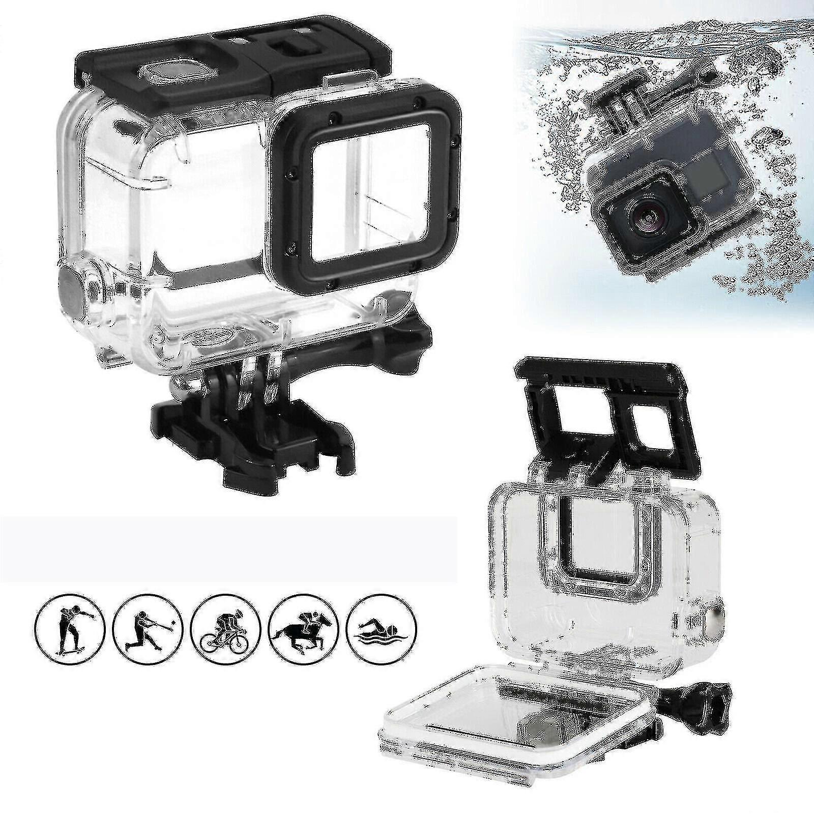 Cht-gopro Hero 7/6/5 Camera Underwater Waterproof Protective Case