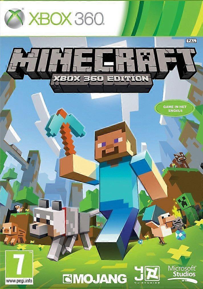 Microsoft Minecraft Xbox 360 - video games (Xbox 360 Xbox 360 Multi Mojang 4J Studios E10 (Everyone 10) Basic) - PAL - New & Sealed