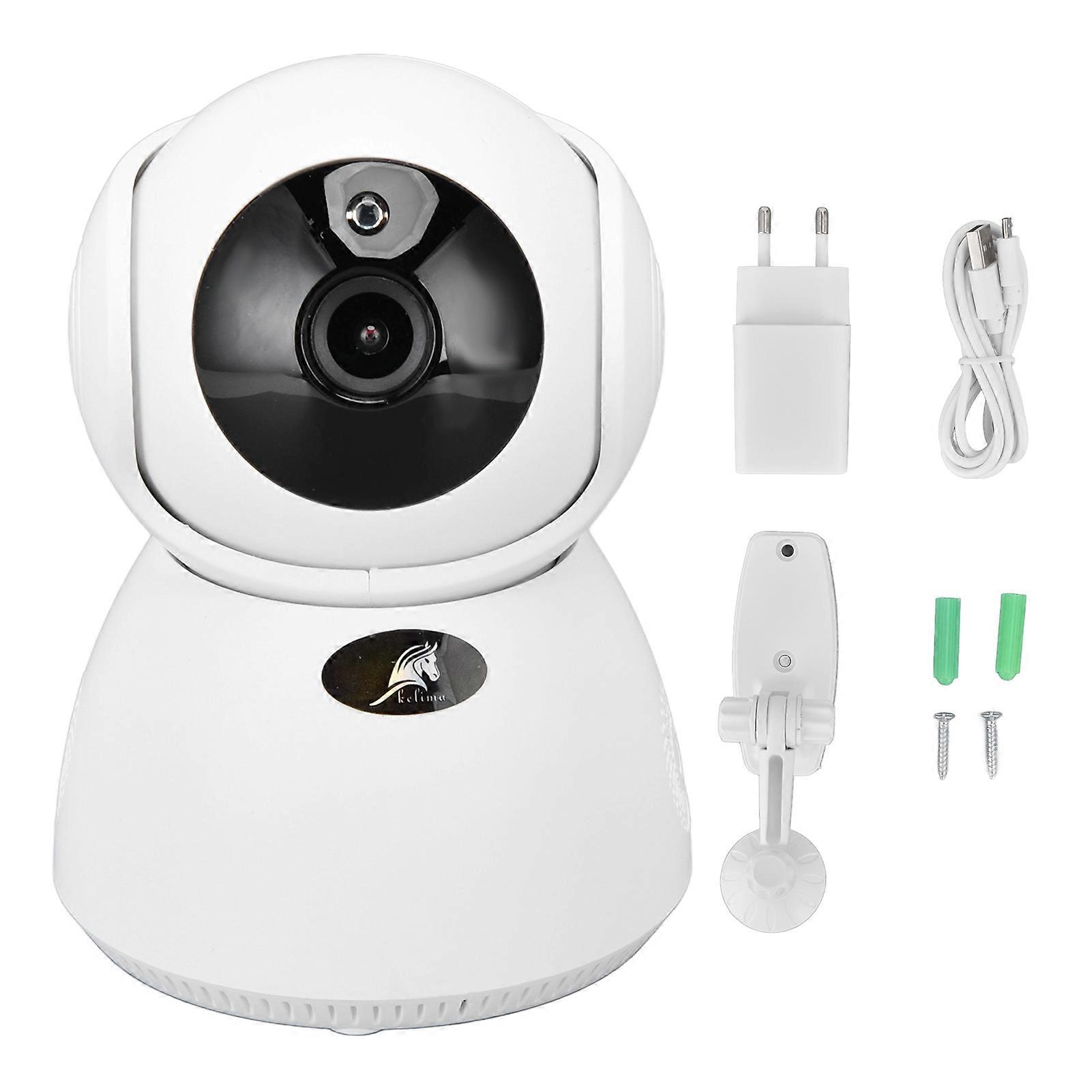360 Degree Wireless Smart Camera 1080P Surveillance Camera Motion Tracking Baby Monitor EU Plug 100240V for Home Security