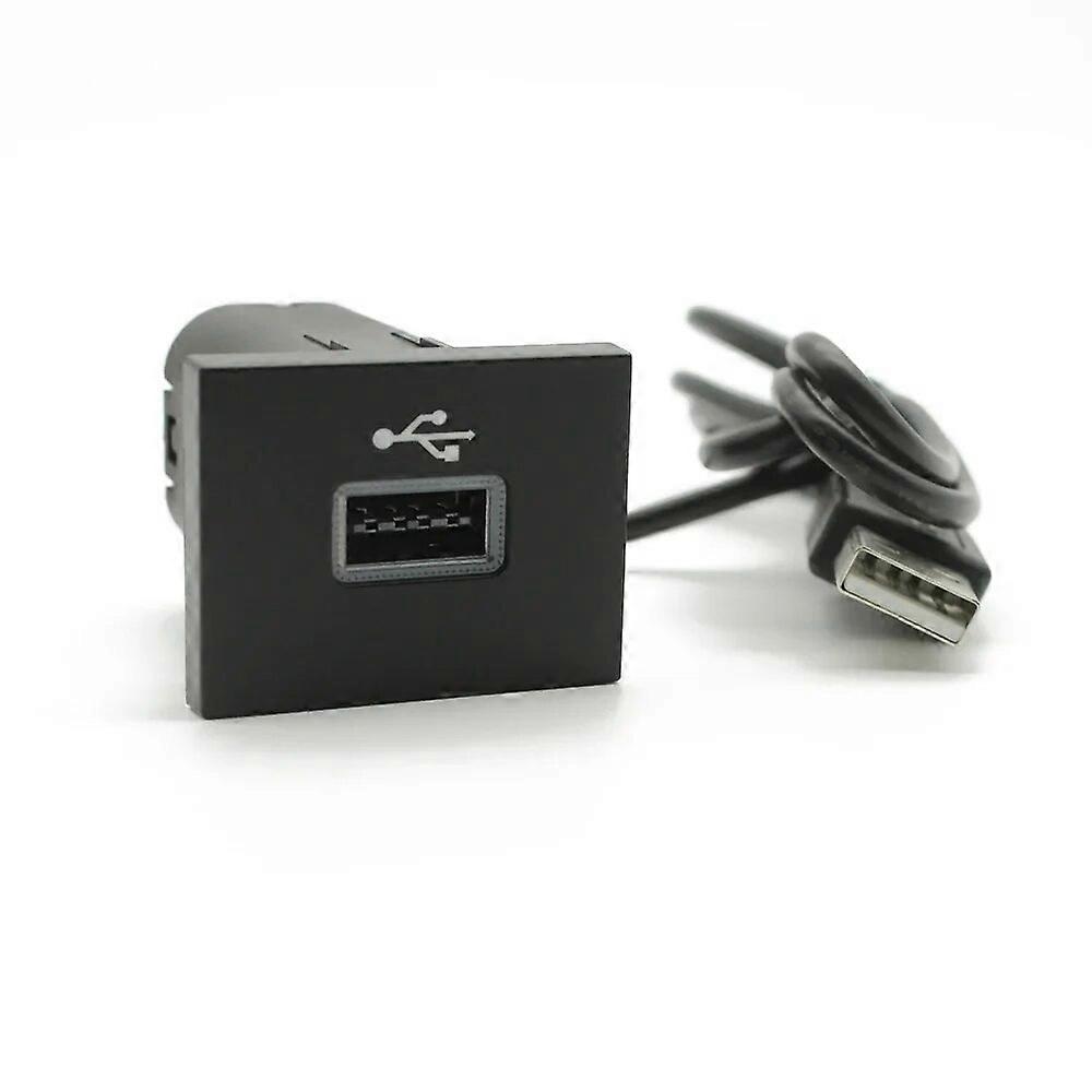 Car Black/Silver USB Input Adapter Audio Radio u-disk flash Socket Interface Cable For Ford Focus 2 Mk2 2009-2011 Accessories