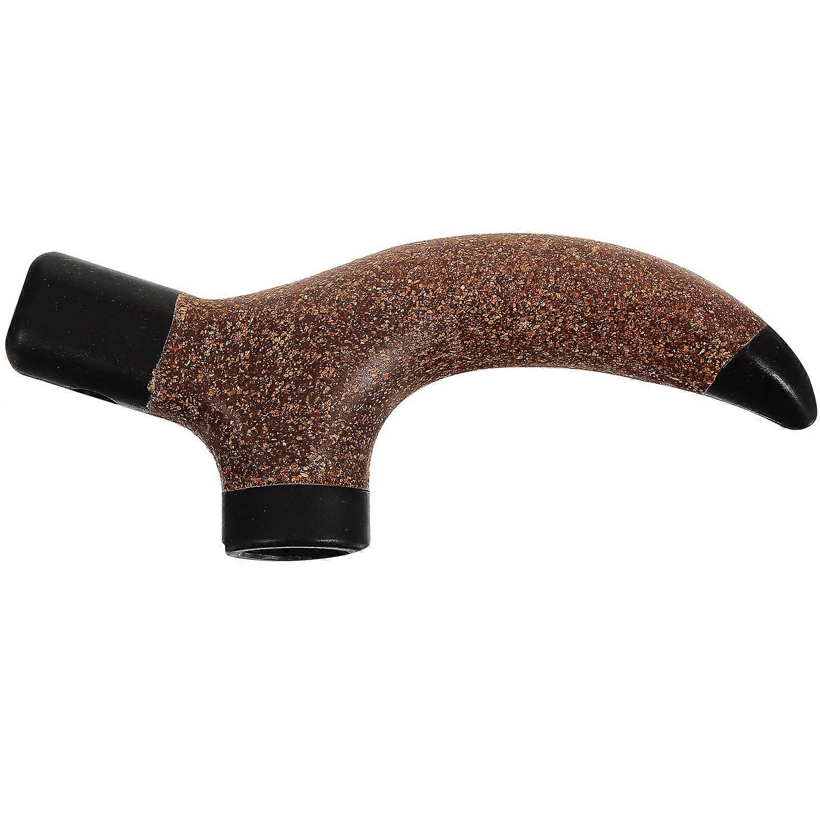 Wood Trekking Pole Handle Outdoor Hiking Pole Grip Replaceable Handle Walking Stick Handle