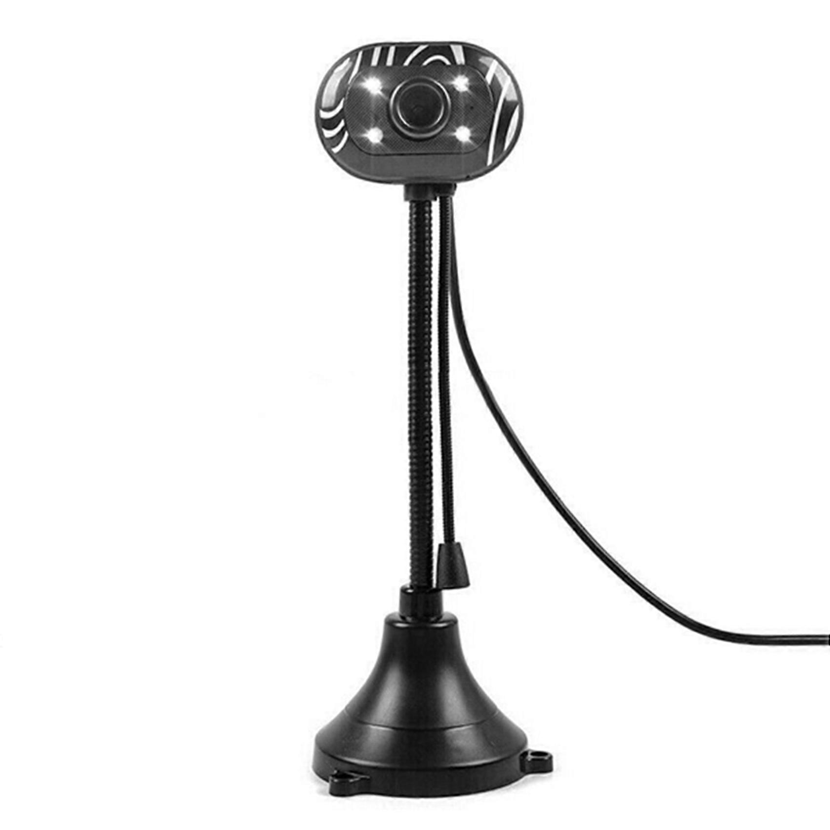 USB Webcam Drive-Free Built-in Microphone for Desktop Laptop Camera