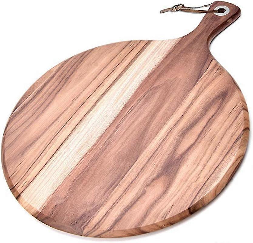 Pizza Paddel Pfannenwender Runde Transferschale Backspatel 16X11.8X0.5 Zoll