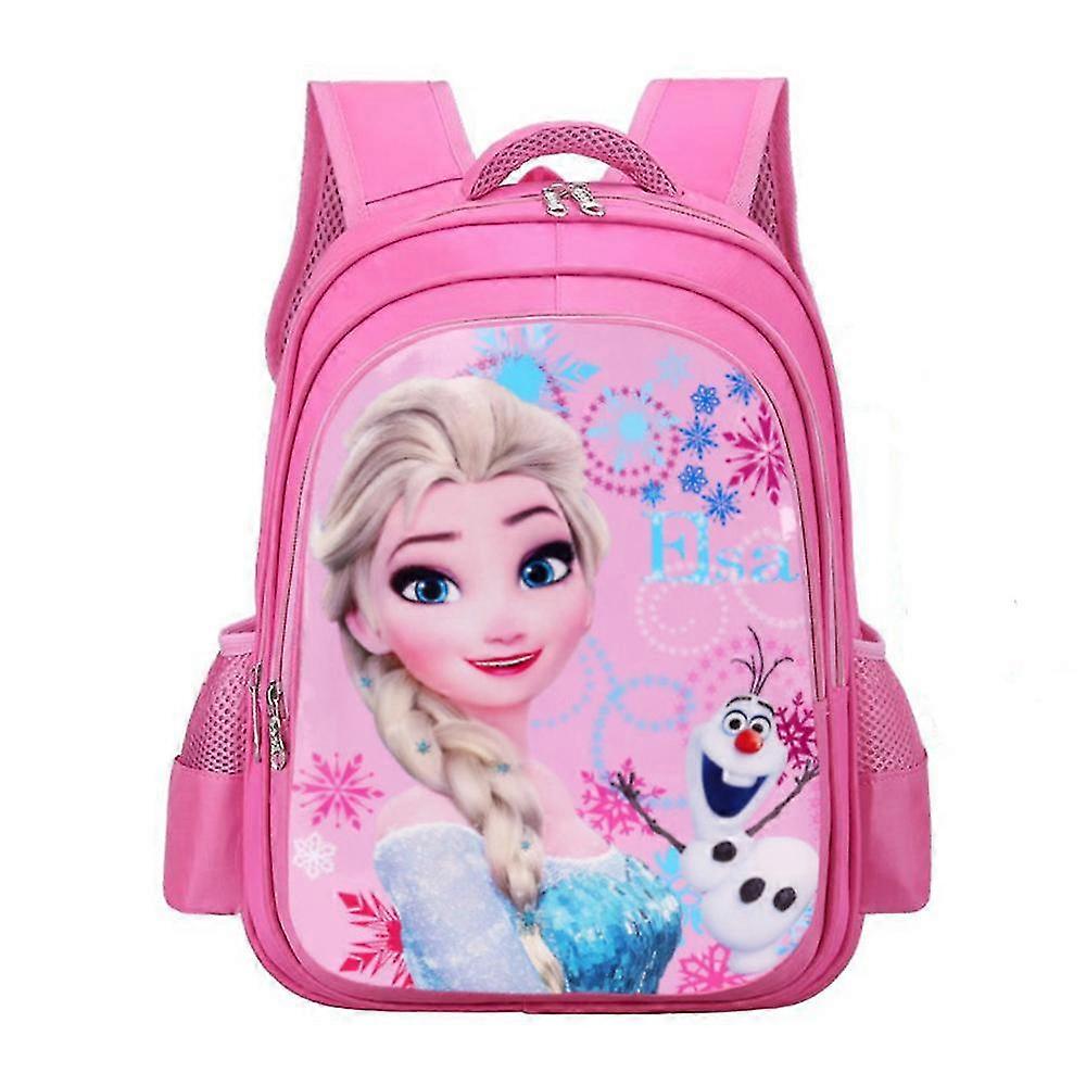 Frozen Elsa Backpack Children Rucksack Cartoon School Bag Kids Girls Travel Shoulder Bag