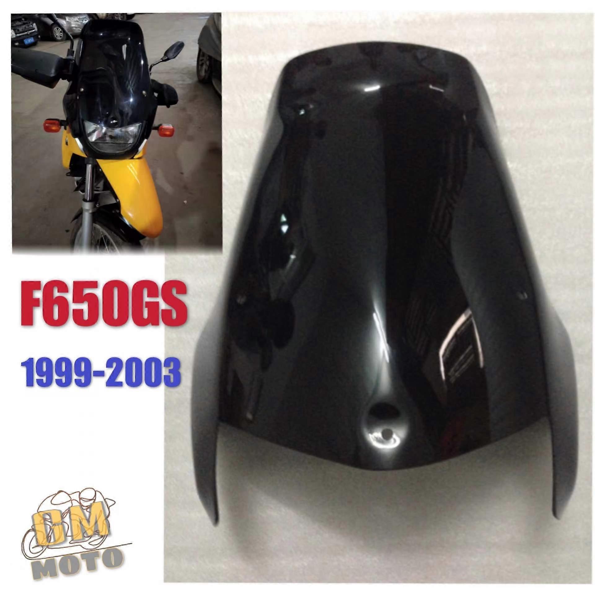 Motorcycle Windshield WindScreen Black Clear Wind Shield Deflectors for BMW F650GS F650 F 650 GS 650GS 1999 2000 2001 2002 2003