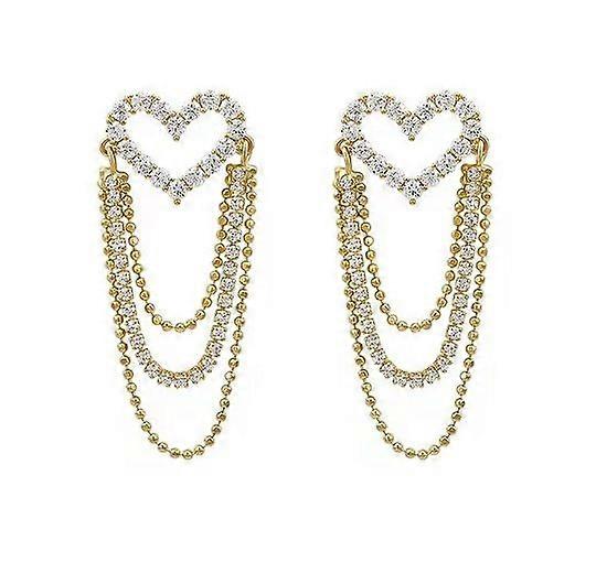 Heart-shaped earrings