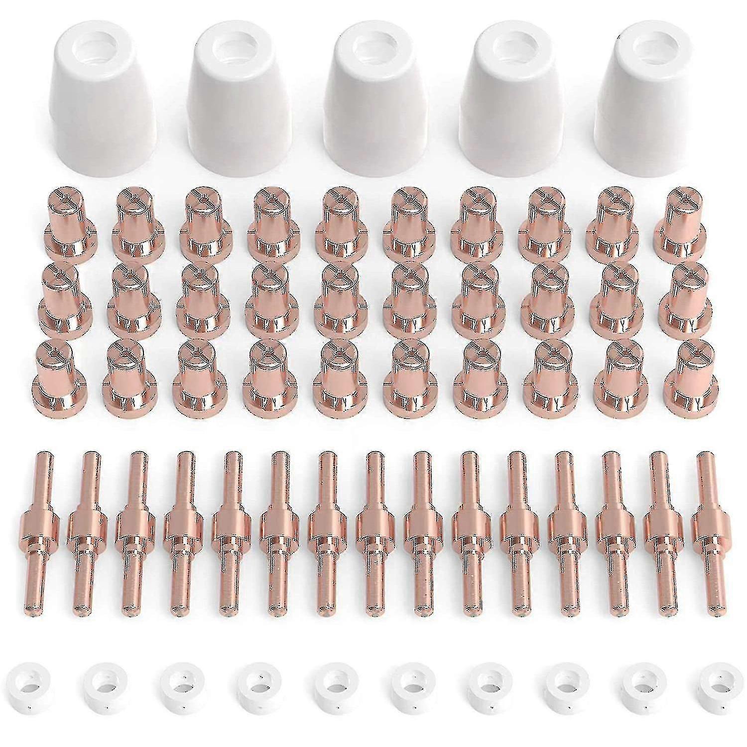 60 Pieces Of Plasma Cutting Consumables For Cut40 50 Flashlight With Plasma Cutter Pt31 Lg40-Good-Yvan