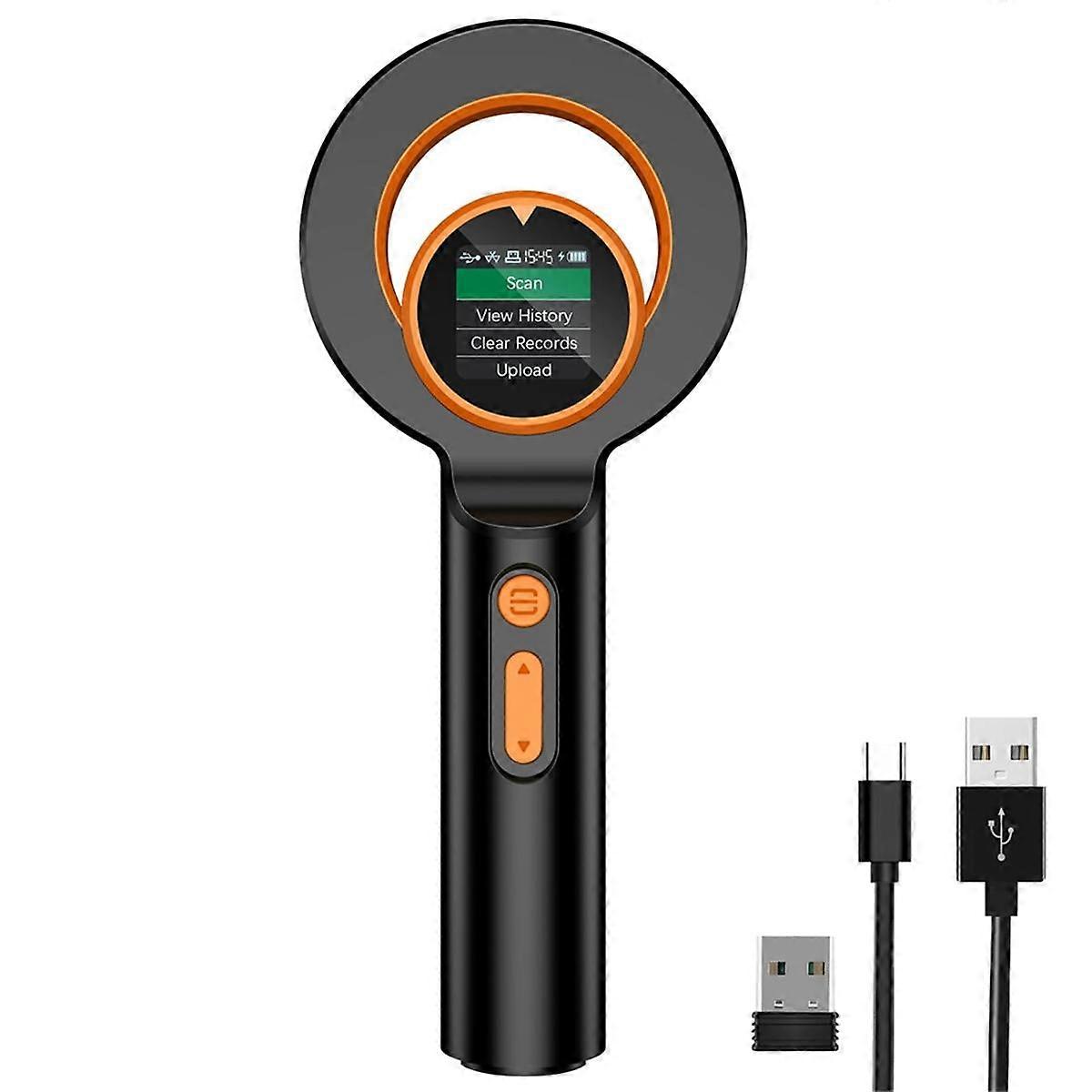 Bluetooth Pet Micro-Chip Reader,3-In-1(2.4GHz Wireless+Bluetooth+USB) Animal Universal -Tag Reader