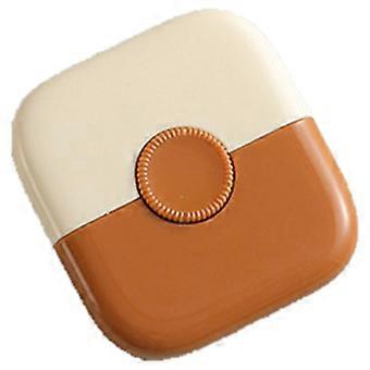 2-in-1 Taglio Dei Capelli Trimmer Barbiere Pettine Frangia Capelli Taglierina Remover Casa Mini Strumenti Di Trucco, Arancione