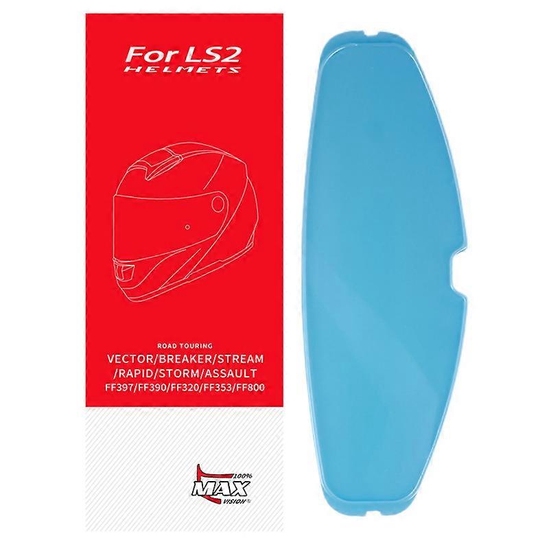 Visors for LS2 FF320 Stream FF353 Rapid FF328 FF800 Motorcycle Helmet Replace Extra Lens Black Iridium Silver