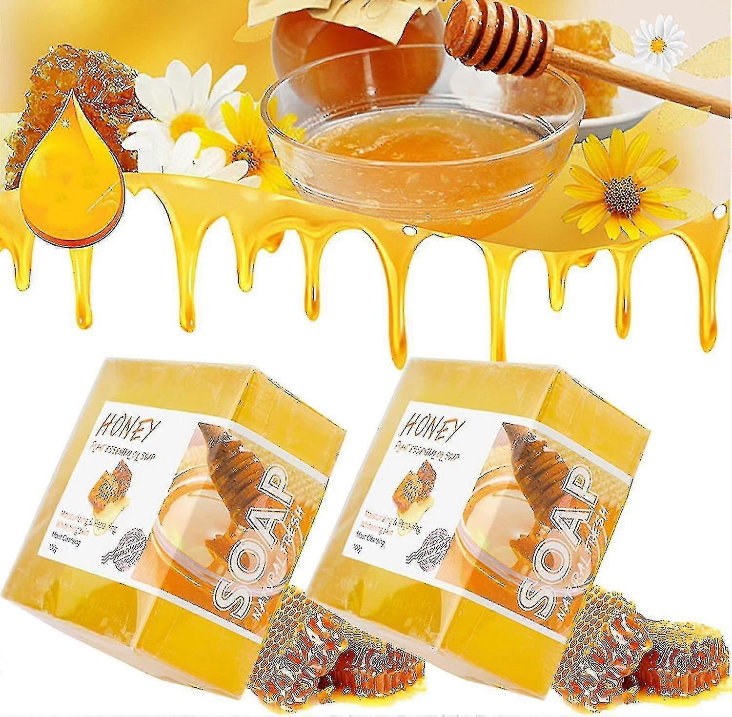 1-3x Turmeric Honey Soap Bar Lavado Essentials, Turmeric Soap Bar For Acne Dark Spots Hyperpigmentation Remover