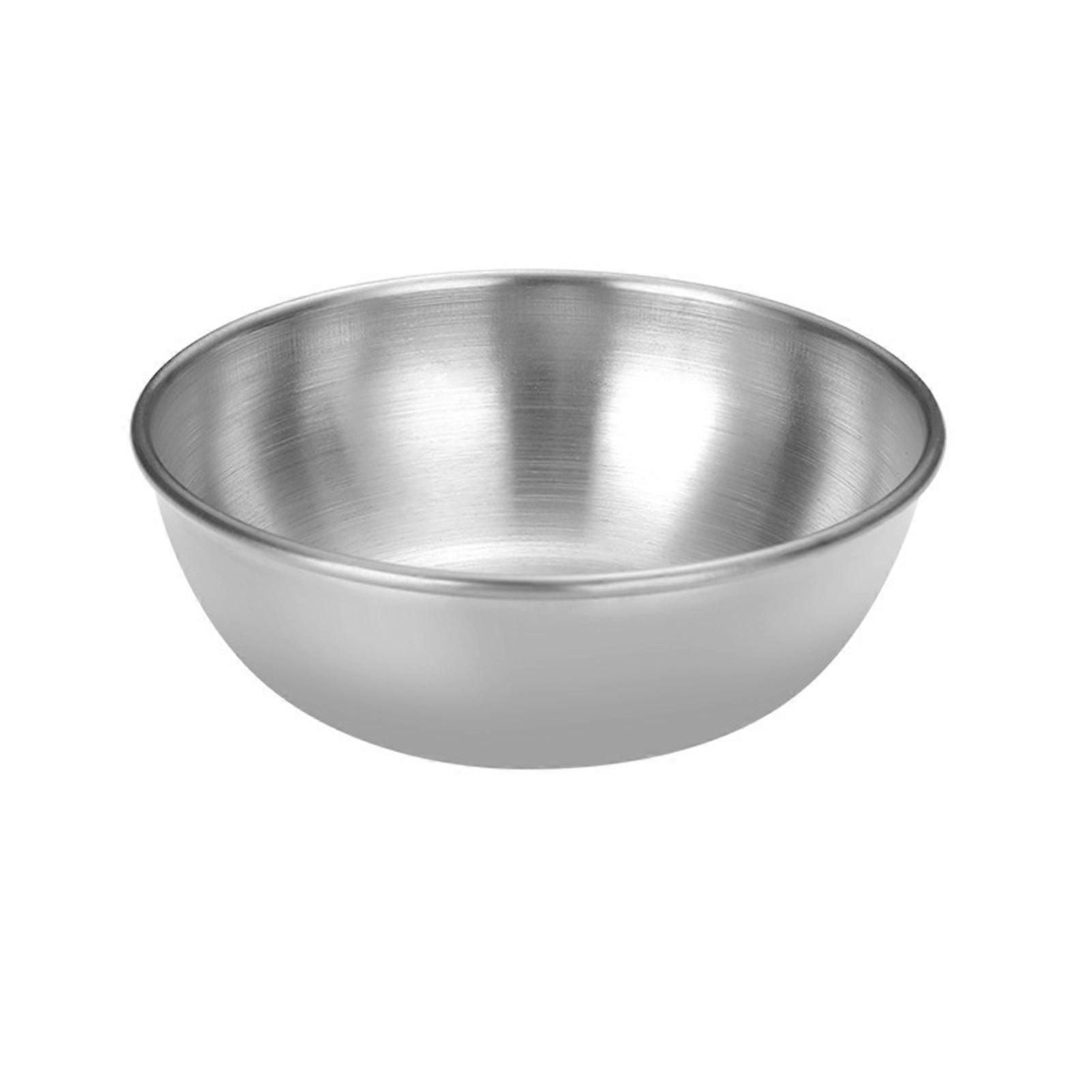 Stainless Steel Sauce Dish Dipping Bowls for Spices Snacks Mini Prep Bowls Lightweight Sushi Appetizer Plates for Home