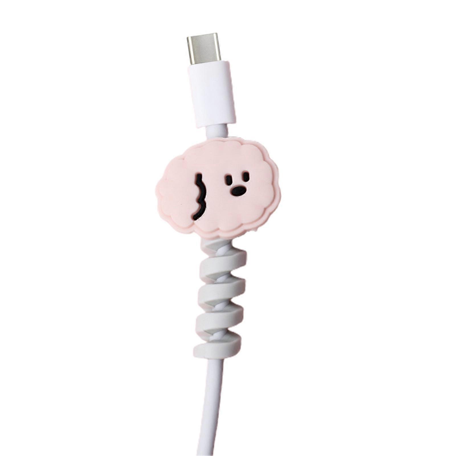 Cute Glossy Silicone Cable Case Organizer for Data Cord