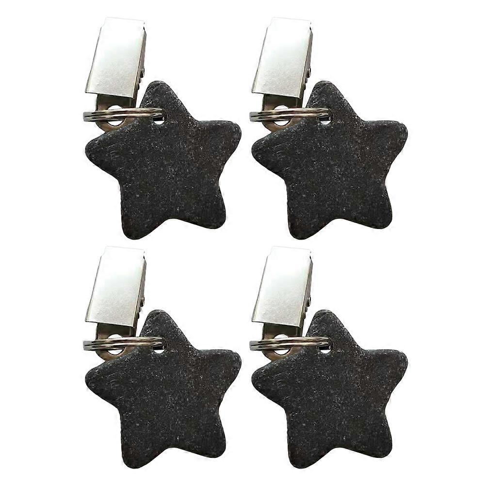 4Pcs Decorative Table Cover Clips Delicate Tablecloth Weights Outdoor Tablecloth Clips