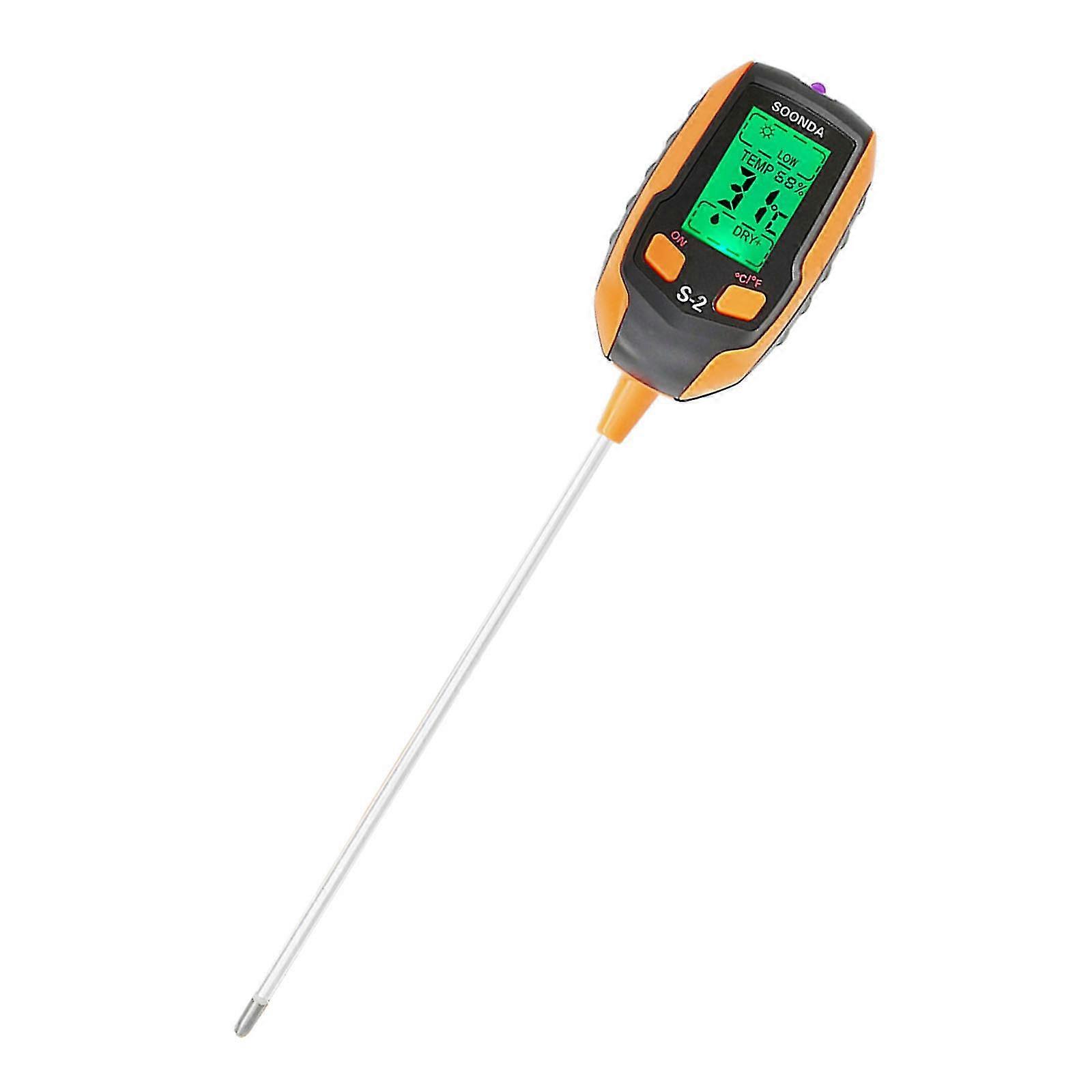 5 In 1 Soil Tester Ph Detector Acidity Meter Illuminance Meter Temperature