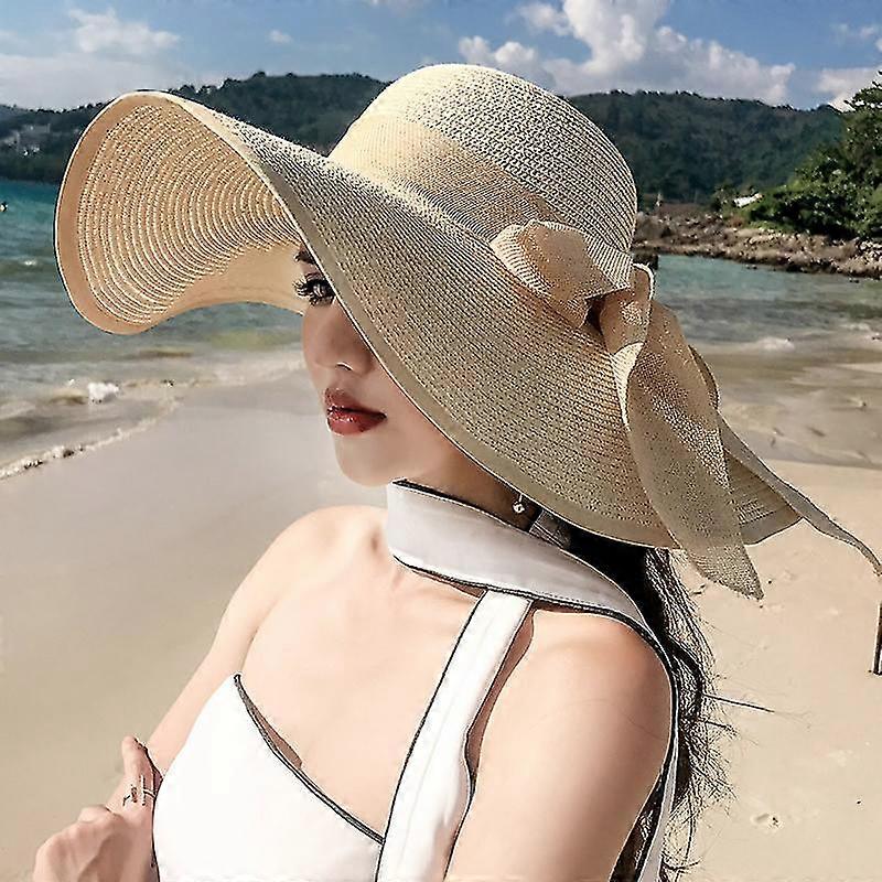 Chapeau De Paille Unisexe Avec Bandeau Drapeau Américain - Taille Réglable (tour De Tête ~56-58 Cm) - Pour Plage, Pêche, Randonnée - Respirant Et Résistant