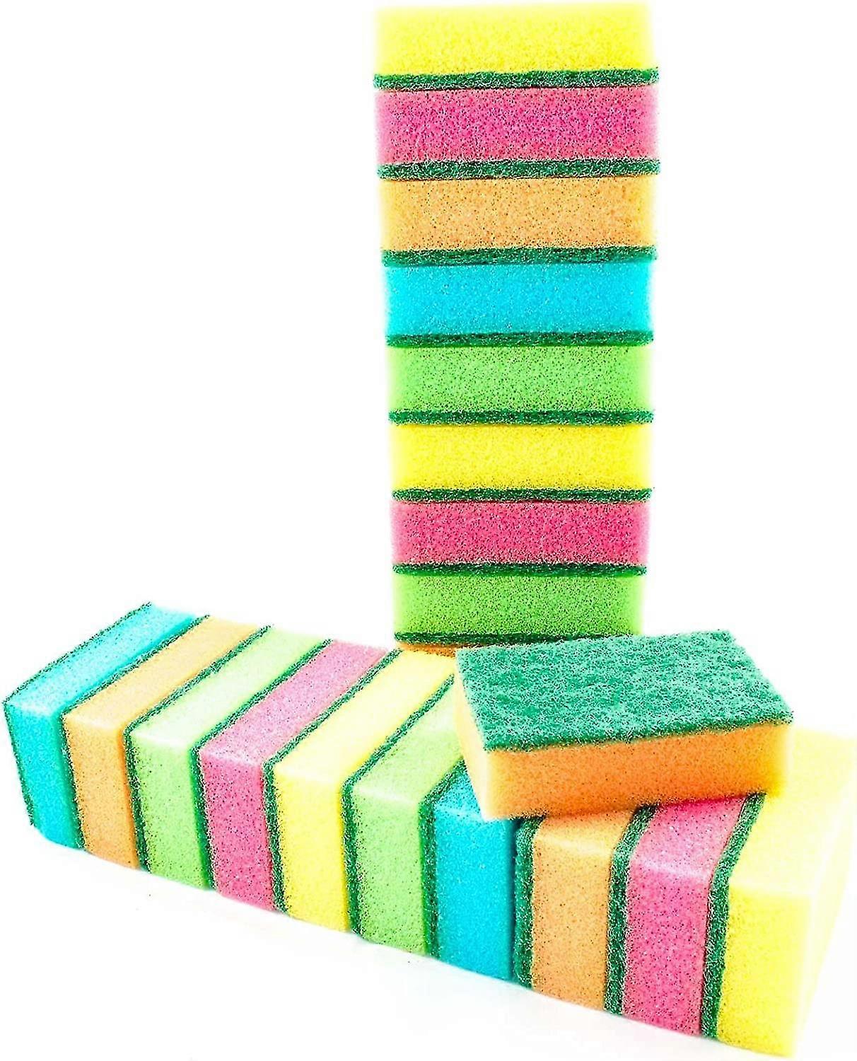 Cleaning Sponge, Dishwashing Sponge, Kitchen Sponge, Double-sided Cleaning Spong