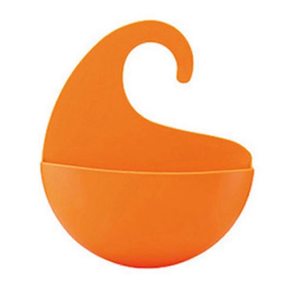 Diy Bathroom Wall Hanging Basket Kitchen Plastic Storage Basket