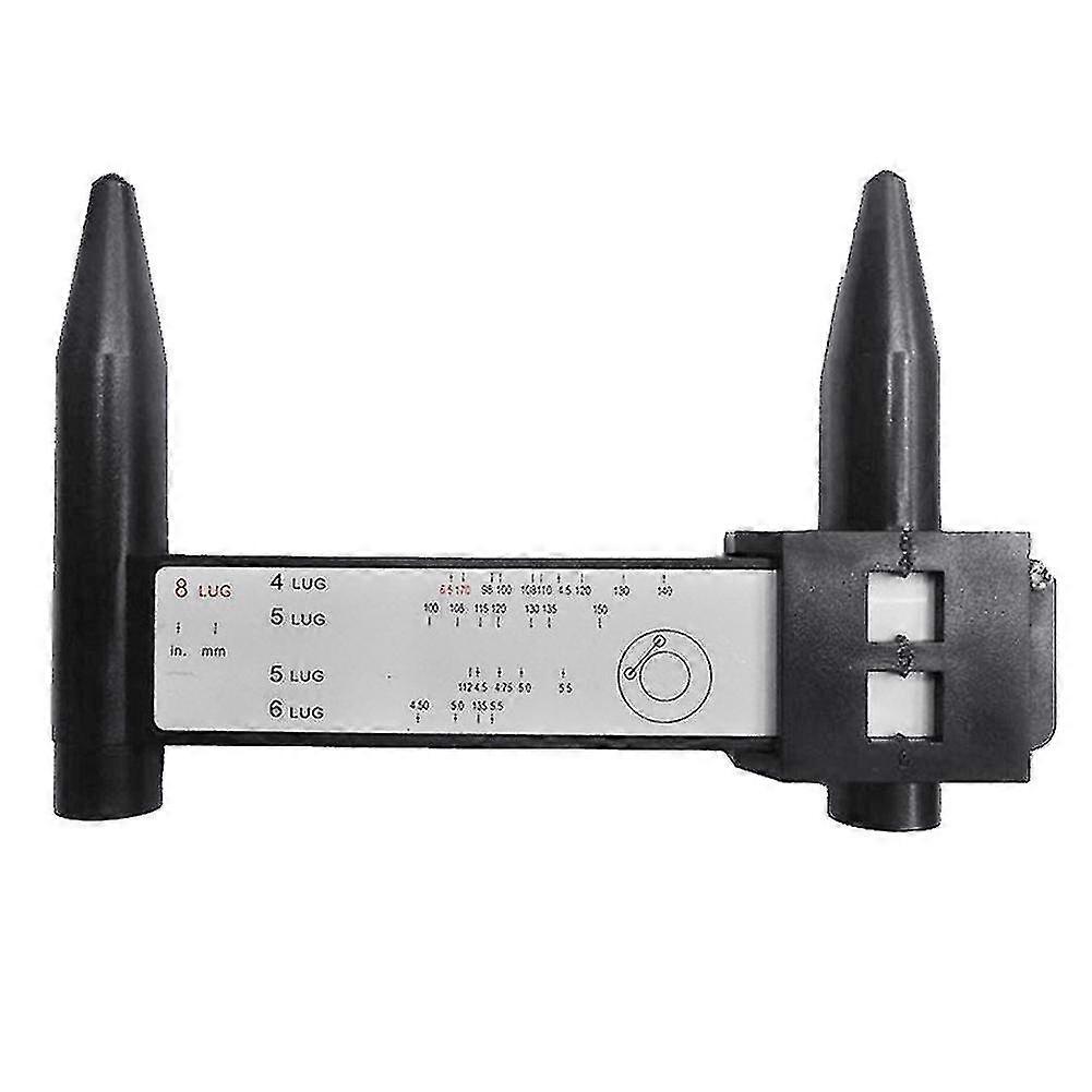 Universal 4 5 6 8 Holes Lug Car Wheel Bolt Rim Pattern Measuring Pcd Gauge Tool