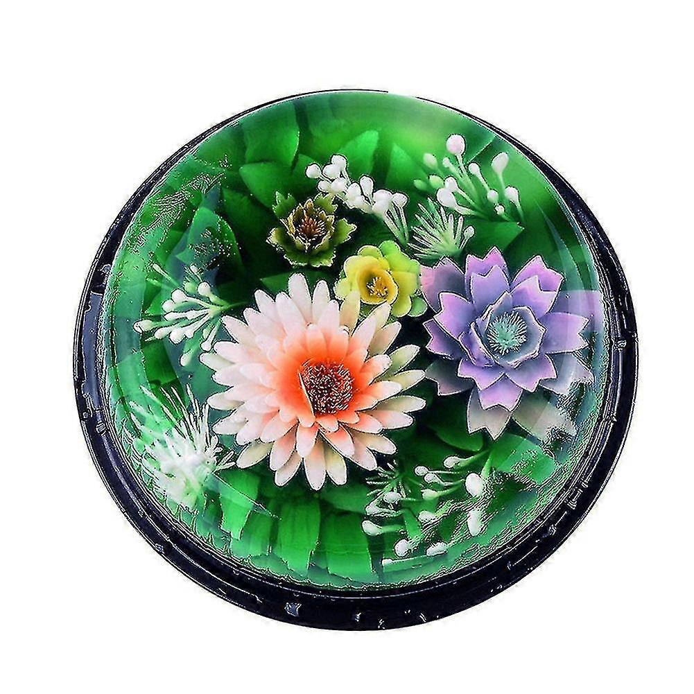 10 Adet / set Çiçekler Yaprakları 3d Jöle Sanat Araçları Kek Jello Jelatin Puding Nozül Araçları