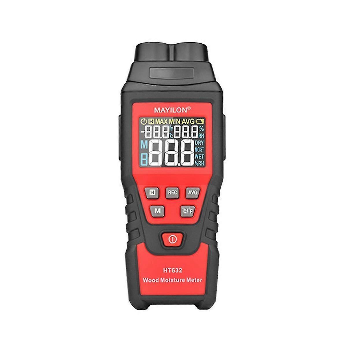 Ht632 Meter Er Digital Humidity Meter Two Pins Concrete De