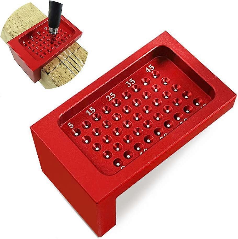 Precision Woodworking Tools Hole Measuring Ruler Hole Positioning