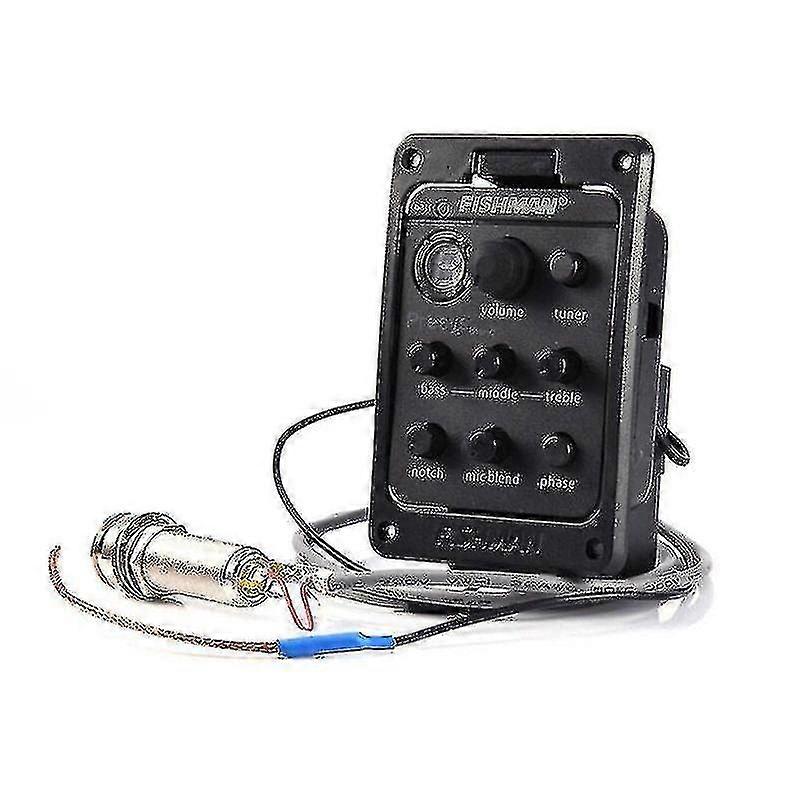 فيشمان 4 باند 301 إي كيو موالف بيزو ميك بريسيس بليند غيتار صوتي بيك اب بريمب