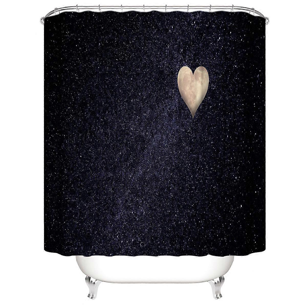 Duschdraperi, love moonwaterproof, 180*180cm