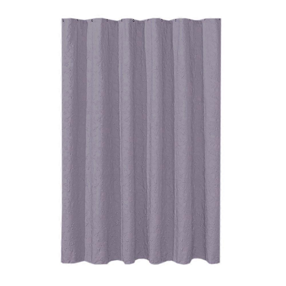 Perdea de duș simplă și elegantă, în relief, neperforată,