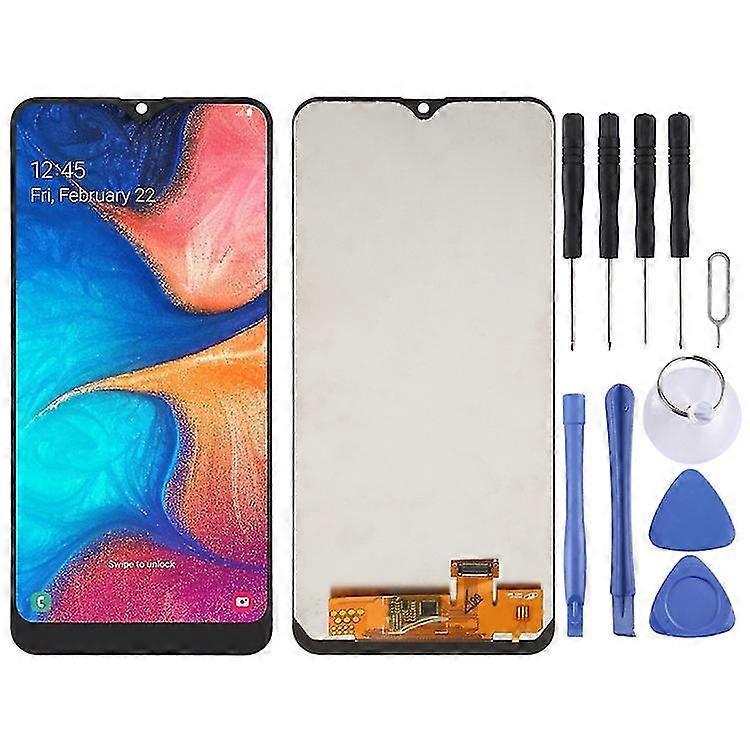 Incell Lcd Screen And Digitizer Full Assembly Compatible with Galaxy A20-